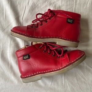 Young Soles Red Fletcher Monkey Boots Toddler Euro Size 28/US 11